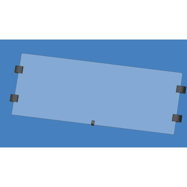 Half Upper Windshield Polaris Ranger Profile XP 2013-19