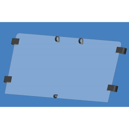 Half Upper Windshield Polaris Ranger Round Mid 500 570 2010-14