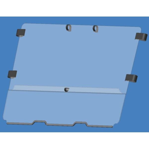 Windshield Combo Polaris Ranger Round Mid 500 570 2010-14