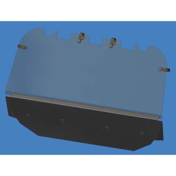 Rear Windshield Polaris RZR S 900 1000 2015-20