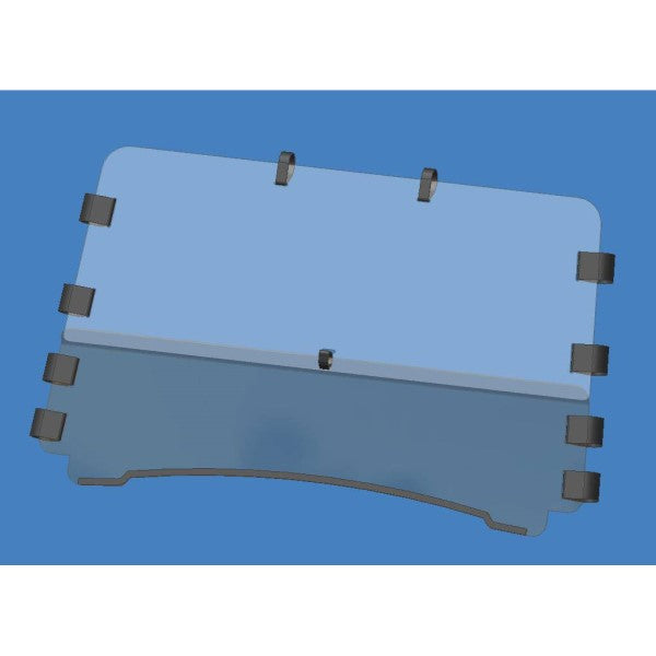 Windshield Combo Polaris RZR S XP 570 800 900 2008-18