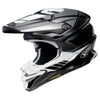Casque de Motocross VFX-EVO Jammer Noir, côté gauche