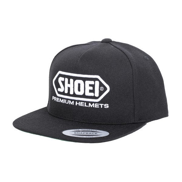 Casquette Snap-Back Shoei/Shoei/noir de face