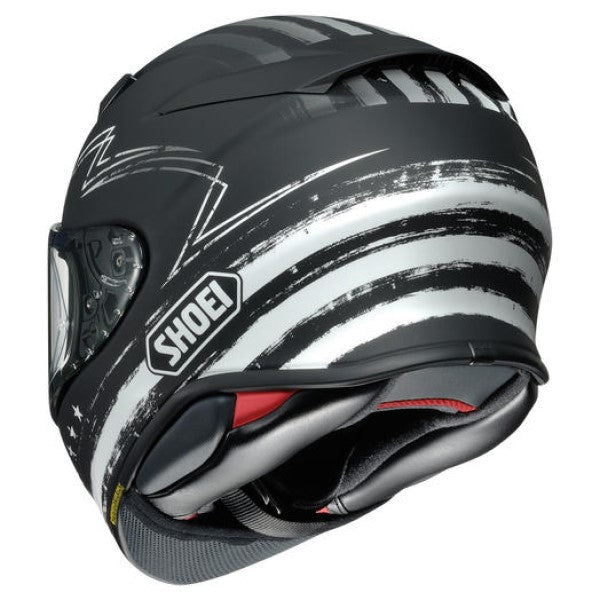Casque Intégral de Moto RF-1400 Dedicated2 Noir, Arrière