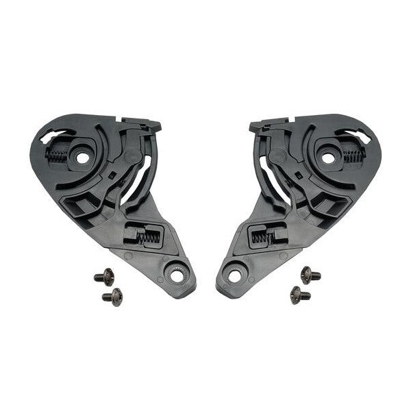 Kit complet Plaques de Base CJ-2/Shoei/noir