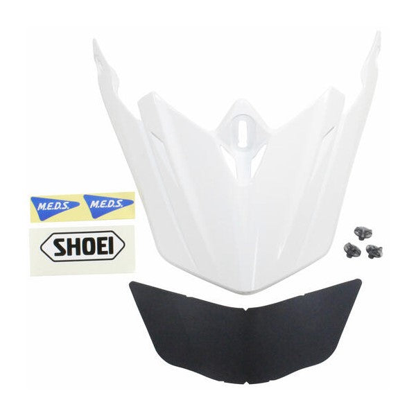 Palette de Motocross VFX-EVO Paintable/blanc/Shoei