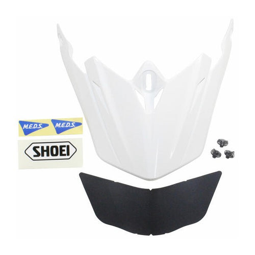 Palette de Motocross VFX-EVO Paintable/blanc/Shoei