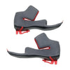 Coussinets de Joues RF-1400/Shoei/Rouge noir gris