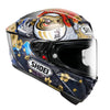 Casque Intégral de Moto X-Fifteen Marquez Motegi 5, Mulicolore, côté droit