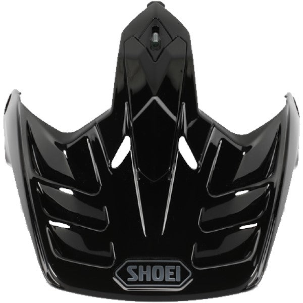 Palette de Casque Aventure Hornet X2 Noir de face