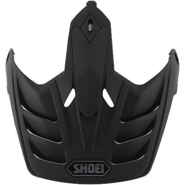 Palette de Casque Aventure Hornet X2 Noir Mat de face