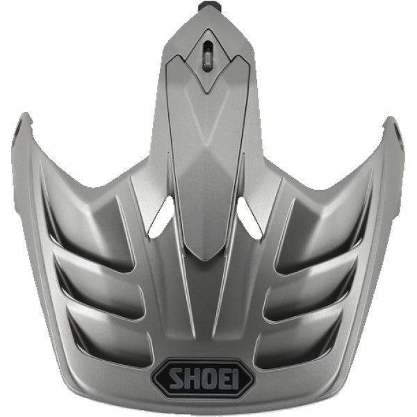 Palette de Casque Aventure Hornet X2 Gris Mat de face