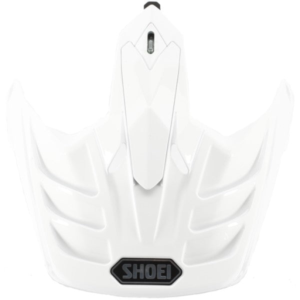 Palette de Casque Aventure Hornet X2 Blanc de face