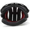 Doublure de Casque de Moto Hornet X2 Gris/Rouge intérieur
