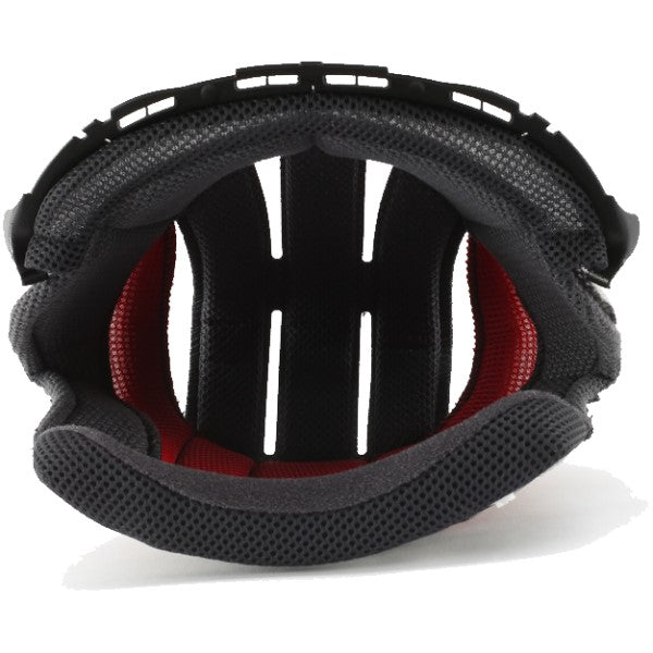 Doublure de Casque de Moto Hornet X2 Gris/Rouge intérieur
