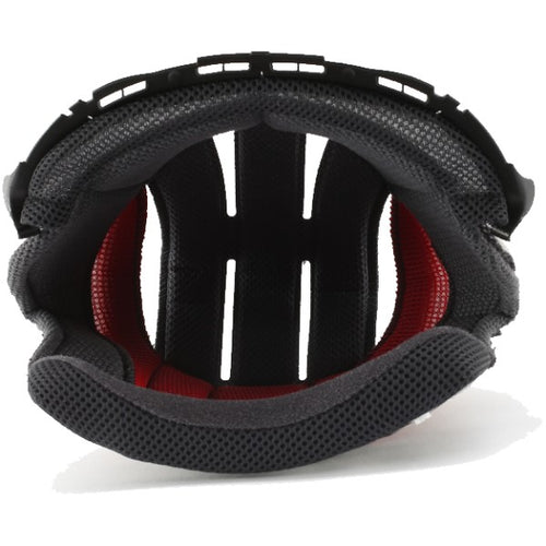 Doublure de Casque de Moto Hornet X2 Gris/Rouge intérieur