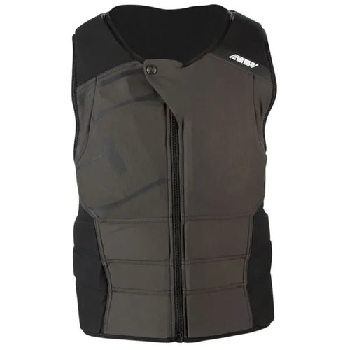 Veste de Protection de Motoneige R-Mor Junior Noir, de face