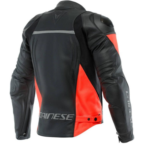 Manteau de moto Dainese Racing 4 Noir Rouge Dos