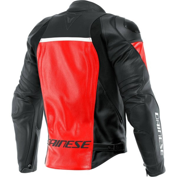 Manteau de Moto Dainese Racing 4 Rouge Noir Dos