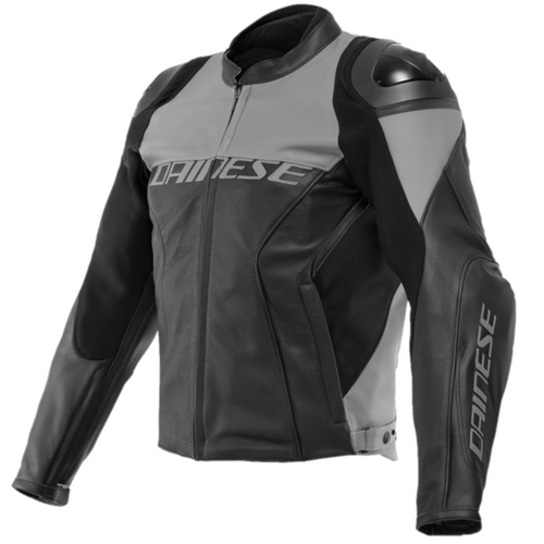 Manteau de moto Dainese Racing 4 Perforé Noir Gris