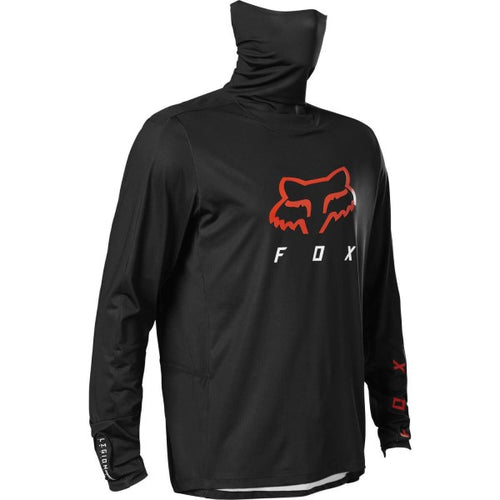 Chandail de Motocross Ranger Drive Noir, de face