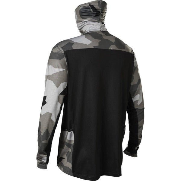 Chandail de Motocross Ranger Drive Noir Camo, Dos