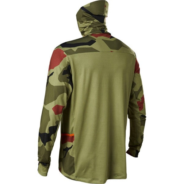 Chandail de Motocross Ranger Drive Vert Camo, Dos
