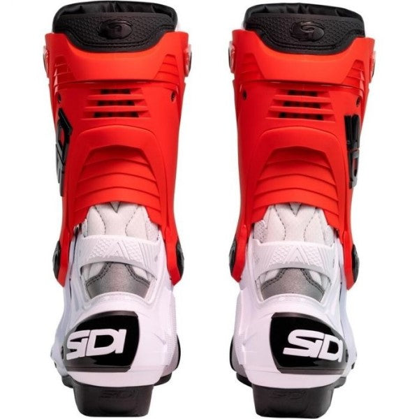 Bottes de Motocross Rex Air/ Sidi blanc et rouge  