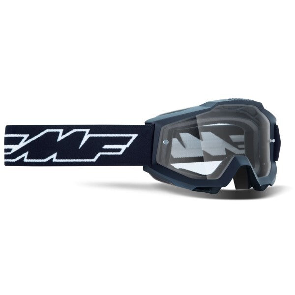 Lunettes de Motocross Powerbomb Clair noir