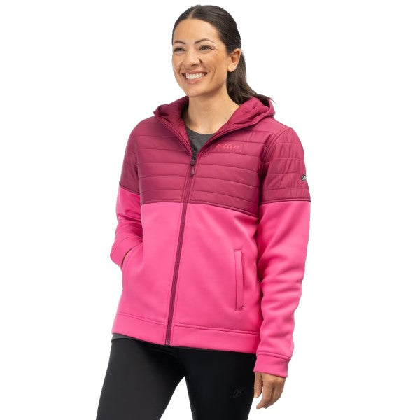 Coton Ouaté Isolé Granite Canyon Femme Klim rose