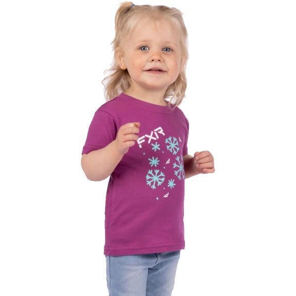 T-Shirt Elsa Premium Enfant FXR rose, de face