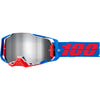 Lunettes de Motocross Armega Lentille Miroir 100% rose et bleu