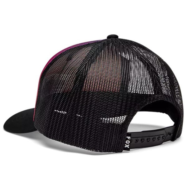Casquette Elevated Trucker Fox rose, de dos