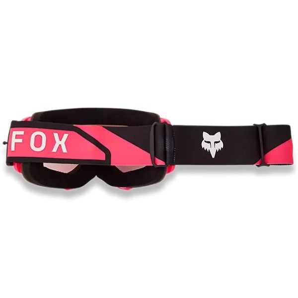 Lunette de Motocross Main Drive Fox rose, de dos