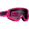 Lunettes de Motocross Combat Racer Sand Thor rose et noir