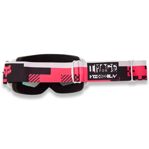 Lunette de Motocross Main Digi Image Fox rose et noir, de dos