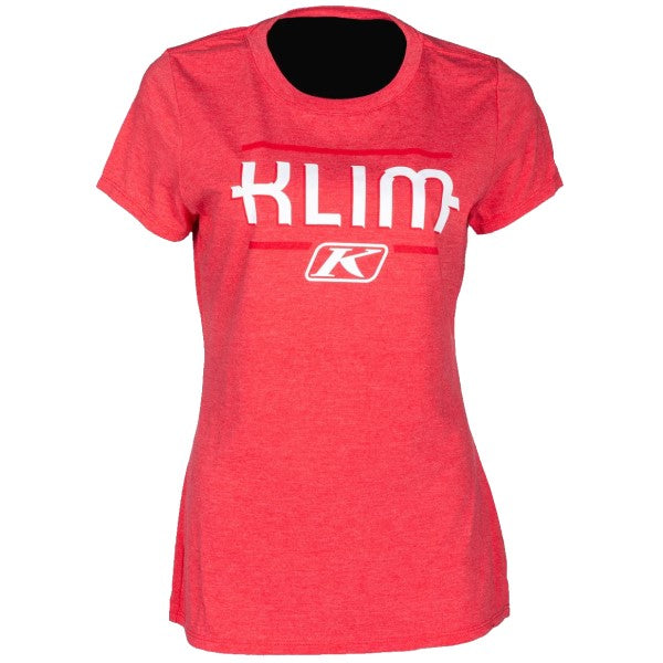 T-Shirt Kute Corp Femme Klim rouge