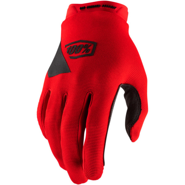 Gants de Motocross Ridecamp Enfant 100% rouge