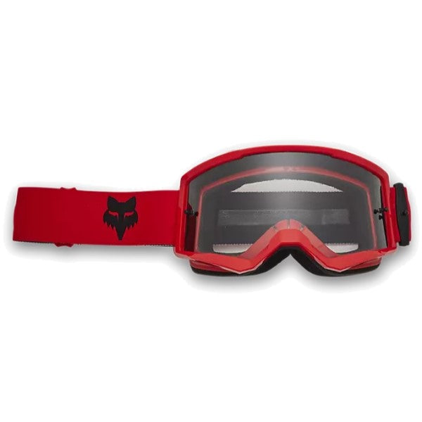 Lunette de Motocross Main Junior Rouge