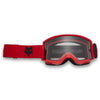 Lunette de Motocross Main Fox rouge