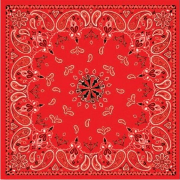 Bandana - Zan Head Gear rouge