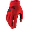 Gants de Motocross Ridecamp 100% rouge