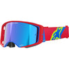 Lunette de Motocross Supertech Corp Alpinestars rouge