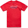 T-Shirt Shadow Alpinestars rouge