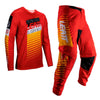 Ensemble de Motocross Ride 3.5 Leatt rouge et jaune