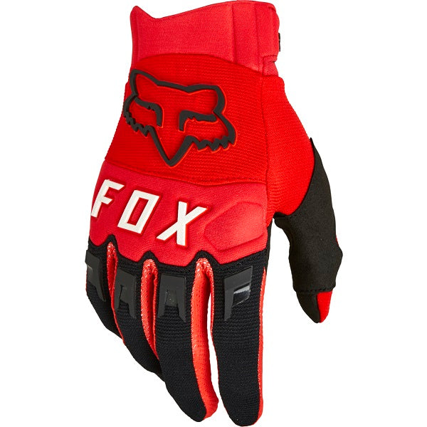 Gants de Motocross Dirtpaw Fox Rouge