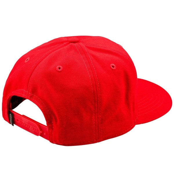 Casquette Curved Badge Troy Lee Designs rouge, arrière