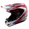 Casque de Motocross GP Shutter Junior Troy Lee Designs rouge, de 3/4