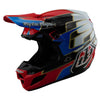 Casque de Motocross SE5 Composite Speed MIPS Troy Lee Designs rouge, de 3/4