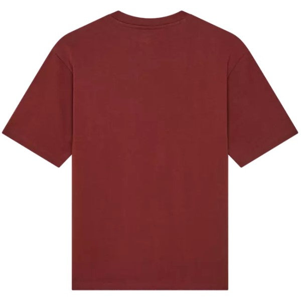T-Shirt GPC Oversized Fox rouge, de dos